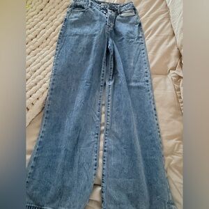 Forever 21 Light Blue Flare Jeans